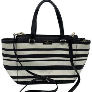 Kate Spade Black & White Medium Crossbody Bag